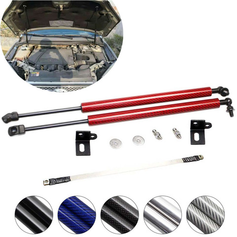 Damper for Ford Focus MK2 2005-2011 2x Car Styling Auto Front Bonnet Hood Modify Gas Struts Lift Support Shock Absorber ► Photo 1/5