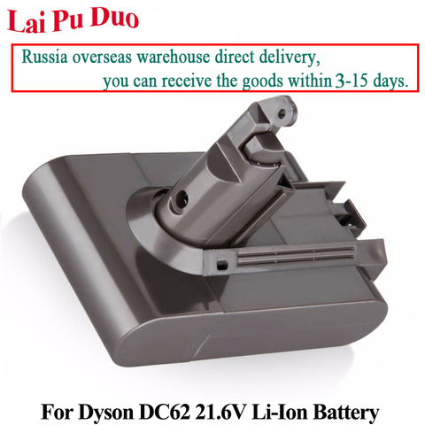 21.6V 3000mAh Li-ion Battery For Dyson V6 For DC62 DC61 DC58 DC59 DC74 SV03 SV04 SV07 SV09 965874-02 Vacuum Cleaner Battery ► Photo 1/6