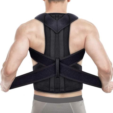 2022 Posture Corrector Back Posture Brace Clavicle Support Stop Slouching and Hunching Adjustable Back Trainer Unisex ► Photo 1/6