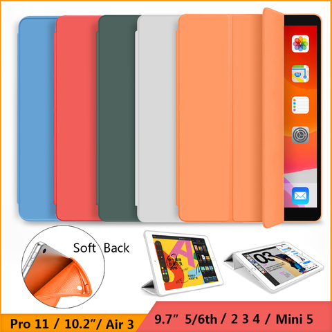 2022 For iPad Pro 11 2nd Case Air 3 10.5 2022 10.2 7th Funda for iPad 9.7 2017 5th 2022 6th Cover for iPad 234 Mini 5 Case Capa ► Photo 1/6