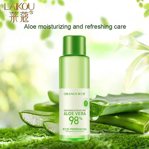 LAIKOU Aloe Face Tonic Hydration Facial Toner Skin Care Products Pore Minimizer Oil Control Makeup Water  Face Toner Skin Care ► Photo 1/6