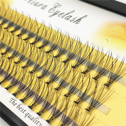 60 strains of 10D grafted eyelashes to extend false eyelashes thick false eyelashes dance eyelashes personal eyelash makeup ► Photo 1/6