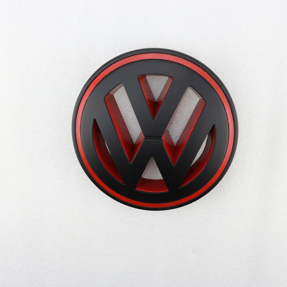 Nedsænkning offentliggøre Sælger 150mm Matt Black Red Front Grill Car Logo Badge Replacement Emblem for VW  Volkswagen Passat CC Golf MK5 - Price history & Review | AliExpress Seller  - VW Valley Store | Alitools.io