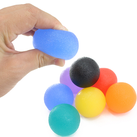 Hand Grip Egg Gripping Ball Finger Trainer Gym Fitness Home Exercise Equipment Handgrip Carpal Expander Strength Muscle Recovery ► Photo 1/6