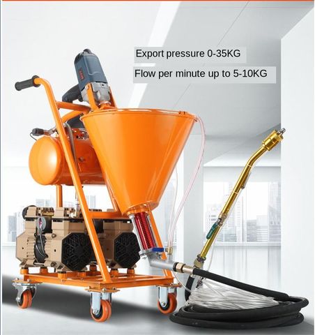 Putty High Pressure Spraying Machine Grouting Machine Grouter Cement waterproof Mending leakage Paint plaster putty sprayer ► Photo 1/6