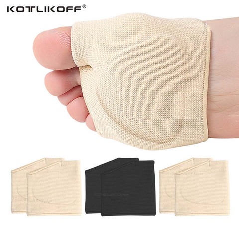 KOTLIKOFF Gel Sleeve Painful Metatarsal Heads Forefoot Pads Support Metatarsalgia Relief Calluses Toe Pad Inserts Feet Care Tool ► Photo 1/6