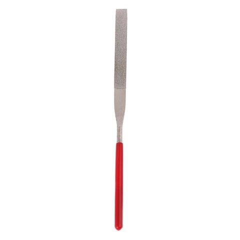 1Pc 180mm Rubber Handle Long Art Craft Double Side Diamond Coated Flat File Grinding Tool Hand Tool Drop Ship ► Photo 1/6