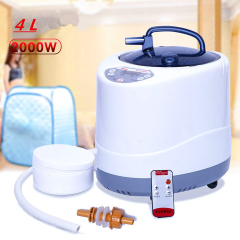 Steam Generator  220V/ EU US Plug 2000W Larger Capacity 4L Steamer Pot for Steam Sauna Wooden Barrels  Large steam ► Photo 1/6