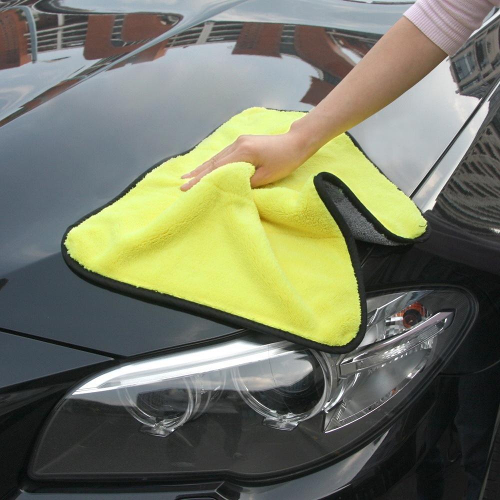 Car Wash High-end Microfiber Towel Car Cleaning Drying Hemming Cloth Wash  Towels