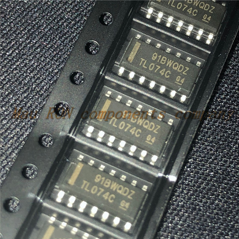 10PCS/LOT  TL074CDT TL074 SOP14 SOP-14 TL074C SMD 074C   New original  In Stock ► Photo 1/2