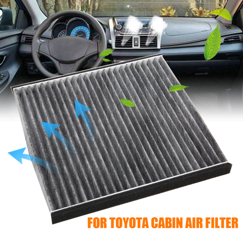 Non-woven Cabin Air Filter Automobiles Cabin Air Filters For Toyota 4 Runner Avalon Camry Corolla Cruiser 87139-33010 ► Photo 1/6