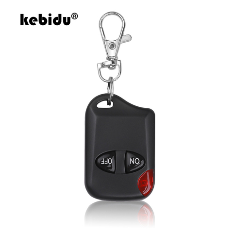 kebidu 2 Button 433MHz Remote Control Wireless For Gate Garage Door Keychain Duplicator 2 Keys RF Remote Controller ► Photo 1/6