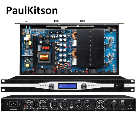 Paulkitson Class D  audio amplifier channel card 2 Channel Digital Stereo Audio Power Amplifier Professional KTV Amplifier Audio ► Photo 1/6