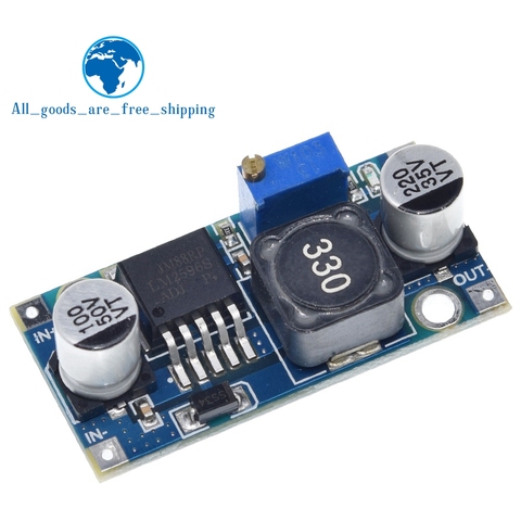 TZT 100pcs LM2596 LM2596S DC-DC adjustable step-down power Supply module NEW ,High Quality ► Photo 1/5