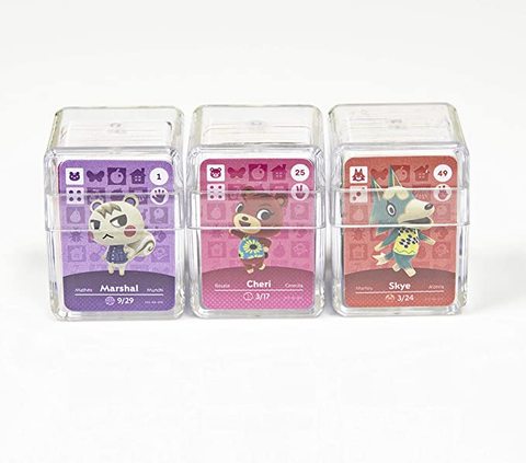 Animal Crossing - 72Pcs AMIIBO Full Set Mini Cards, Switch WII U 