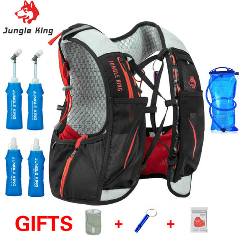 Jungle King 5L Marathon Hydration Vest Pack for 1.5L Water Bag Women Men Bag Cycling Hiking Bag Outdoor Sport Running Backpack ► Photo 1/6