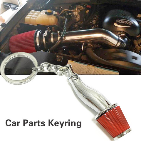 Car Parts Car Keyring Air Intake Filter Design Keychain Key ring Colorful Keychains Filter Mushroom Key Chain Creative ► Photo 1/6