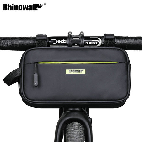 Rhinowalk Bicycle Front Frame Triangle Bag 2.5L Waterproof Handlebar Bike Bag Multifunction for Mountain Bike Cycling Waist Bags ► Photo 1/6