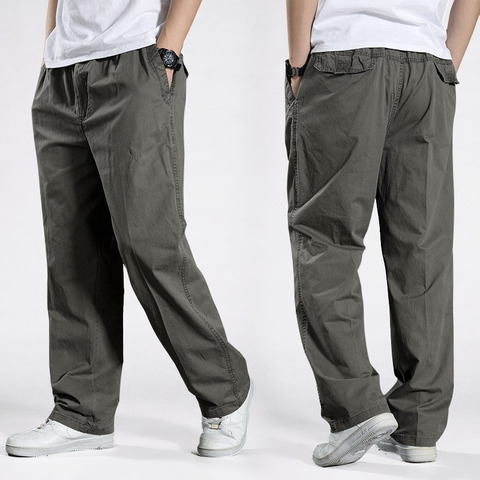 Men Harem tactical Pants 2022 Sagging cotton pants men Trousers plus size sporting Pant Mens Joggers Casual pants 6XL ► Photo 1/6