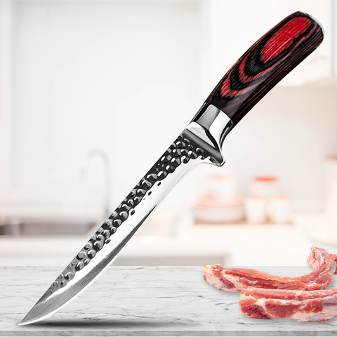 Butcher Boning Knife Sliced fish knife boning and meat cutting special knife slaughtering for Bone Meat Fish Fruit Chef Knife ► Photo 1/6