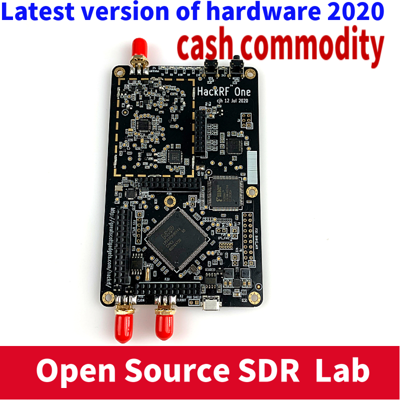 2020 Latest HackRF One 1 MHz to 6 GHz SDR Platform Software Defined Radio Board