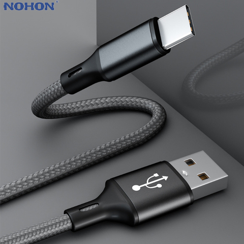 1 2 3 M USB Type C Fast Charging Cable For Xiaomi Redmi Note 9 8 7 USBC Quick Charger Cable For Samsung S10 S9 S8 Wire Data Cord ► Photo 1/6
