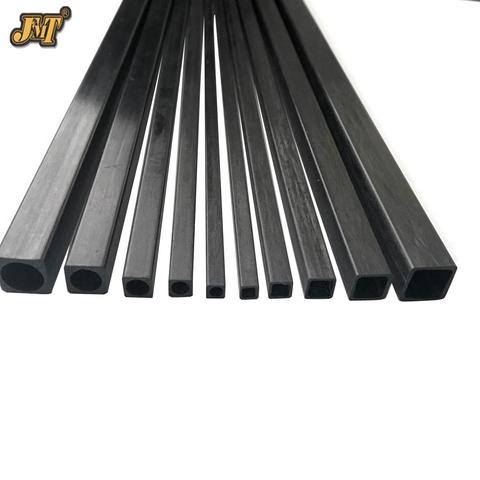 10 pcs Carbon Fiber Square Tube Length 500mm Multi-Size OD 3mm 4mm 5mm 6mm 8mm 10mm For RC Model Parts Tail Pipe ► Photo 1/6