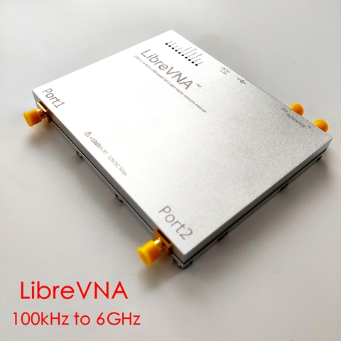 LibreVNA 100kHz - 6GHz USB based full 2-port vector network analyzer ► Photo 1/6