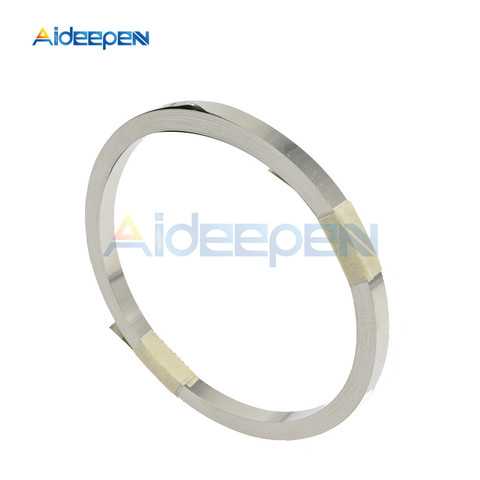 10M 3mm 4mm 5mm 7mm 8mm 10mm x 0.1 Pure Nickel Strip Tape For Li 18650 Battery Spot Welding Compatible For Spot Welder Machine ► Photo 1/6