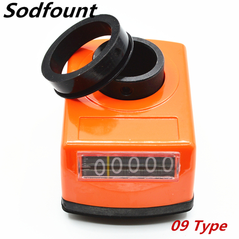 Vertical Clockwise 0-9999 Range 09 type  Digital Position Indicator for Lathe 20mm shaft bore hole Position indicator Counter ► Photo 1/1