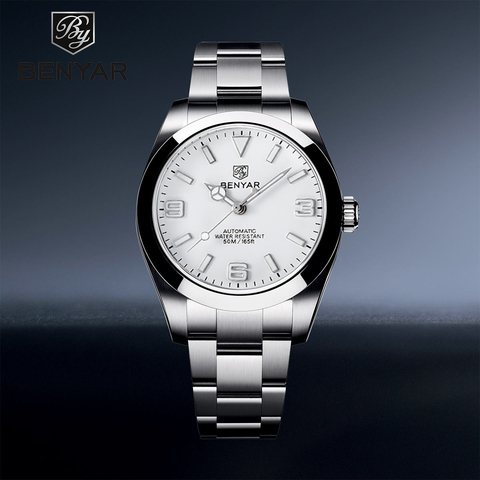 BENYAR 2022 New Men Automatic Mechanical Wristwatch Top Brand Men Luxury Business Sports Watches Waterproof Clock Reloj Hombre ► Photo 1/1