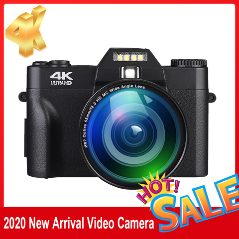 KOMERY Digital Camera  Vlogging Camcorder for YouTube WIFI Portable Handheld 16X Digital Zoom 30MP HD Output Selfie Cam ► Photo 1/6