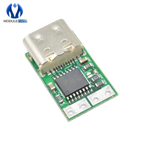 USB-C Type-C PD2.0 PD3.0 15V 20V To DC Fast Charge Trigger Polling Detector Instrument Parts Notebook Power Supply Change Module ► Photo 1/6