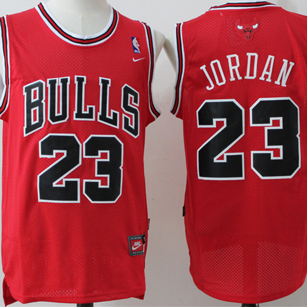 #23 Chicago Bulls Michael Jersey Retro Swingman Mens Basketball Mesh Stitched 