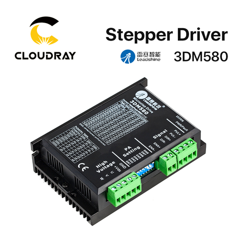 Cloudray Leadshine 3 Phase 3DM580 Stepper Motor Driver 18-50VDC 1.0-8.0A ► Photo 1/6