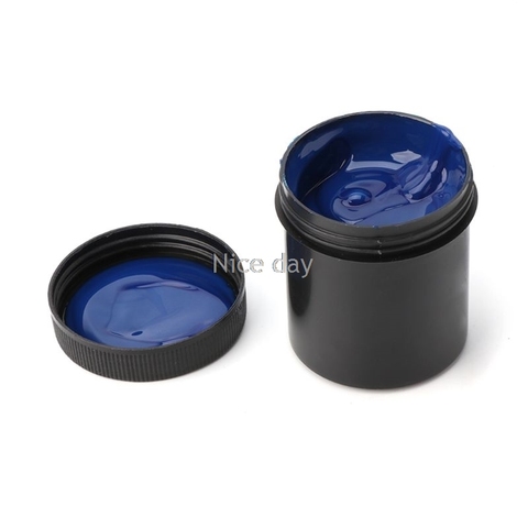 Photoresist Anti-etching Blue Ink Paint For DIY PCB Dry Film Replacement 100g F15 20 Dropship ► Photo 1/5