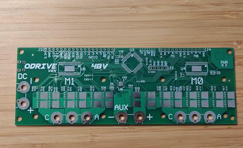 ODrive BLDC FOC Hardware V3.4 48V PCB Bare Board ► Photo 1/2