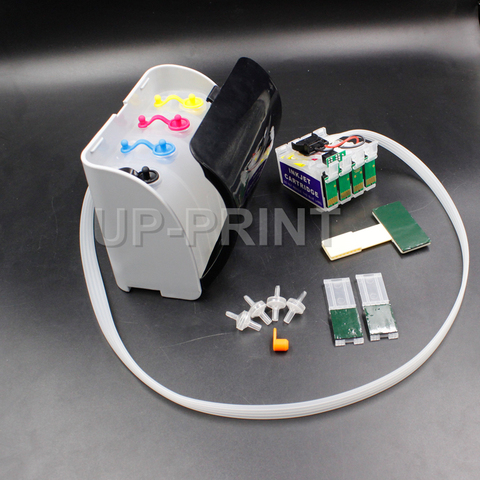 UP 1set 92N 921N T0921 empty Luxury CISS system compatible for epson T26 T27 TX106 TX109 TX110 TX117 TX119 CX4300 C91 printer ► Photo 1/6