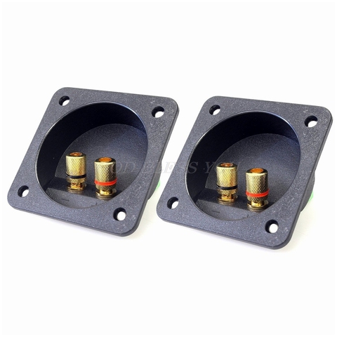 DIY Home Car Stereo Screw Cup Connectors Subwoofer Plugs 2 Way Speaker Box Terminal Binding Post Drop Shipping ► Photo 1/6