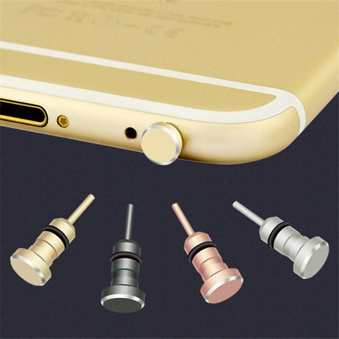 Audio 3.5mm Dust Plug 3.5 AUX Headset Jack Interface Anti Mobile Phone Card Retrieve Card Pin for Apple Iphone 5 6 Plus ► Photo 1/3