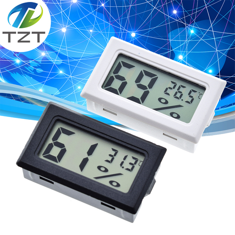 2In1 Thermometer Hygrometer Mini LCD Digital Temperature