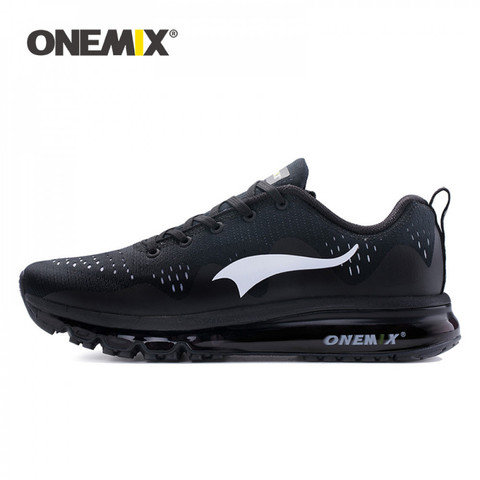 ONEMIX Men Running Shoes Women Sports Sneakers Damping Air Cushion Breathable Knit Mesh Vamp For Outdoor Jogging Walking Shoes ► Photo 1/6