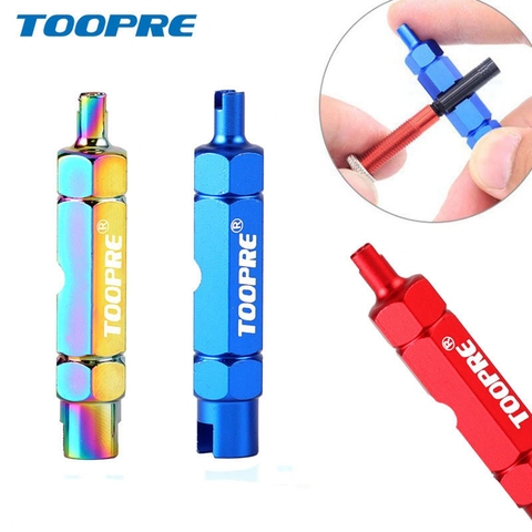 1Pcs Bike Valve Tool MTB Road Bike Valve Core Extension Rod Remover Multifunction Anti-slip Air Valve Spanner Disassembly Tool ► Photo 1/6