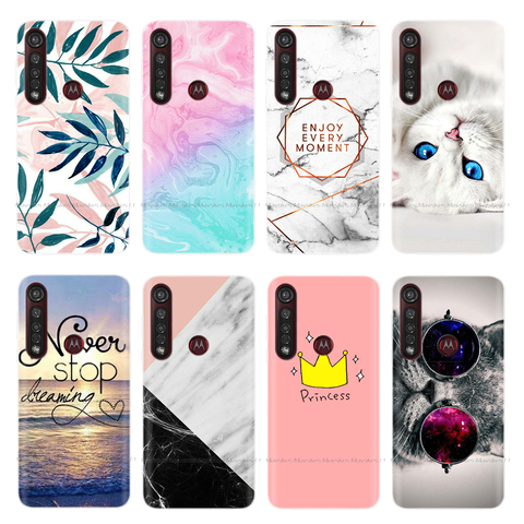 Phone Case Cover For Motorola Moto G8 Play / G8 Plus / One Macro / One Action Case Silicone Soft TPU Back Cover Fundas Bumper ► Photo 1/6