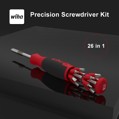 Xiaomi Wiha Screwdriver Kit 26 in 1 with Hidden Magazine Design Precision Dual-end Bits add Magnetic  Positioning Plate ► Photo 1/6