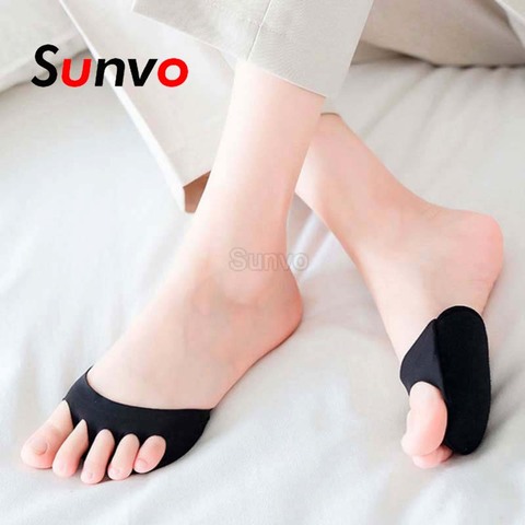 Five Toes Forefoot Pads for Women High Heels Half Insoles Calluses Corns Foot Pain Care Absorbs Shock Socks Toe Pad Inserts ► Photo 1/6