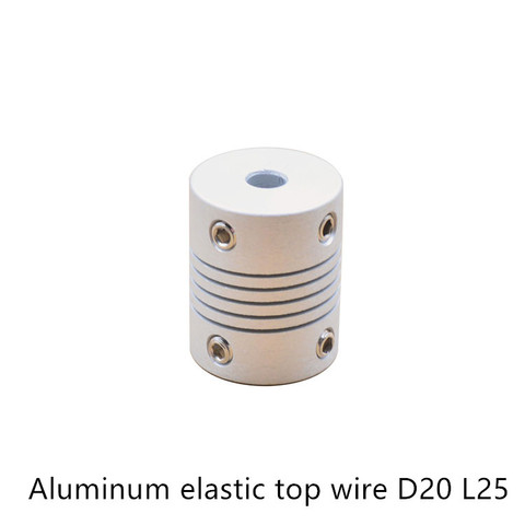 3D Printer Parts D20 L25 Stepper Motor Aluminum Alloy Z Axis Flexible Coupling Coupler Shaft Couplings 8mm*8mm 8mmx10mm ► Photo 1/6