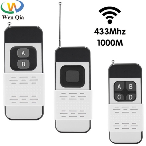 Smart Home Remote Control Switch RF 433Mhz Universal Wireless  Light Switch Up To 1000M Remote Distance Remote on Off Switch ► Photo 1/6