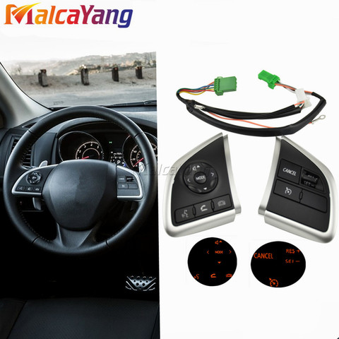 Multifunction Steering Wheel Switch For Mitsubishi ASX Outlander 2013-2016 Audio Volume Bluetooth Cruise Control Button ► Photo 1/6