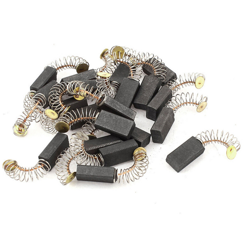 10pcs mini motor graphite carbon brush 6.5x7.5x13.5mm for various power tools such as electric hammer drill circular saw motor ► Photo 1/6